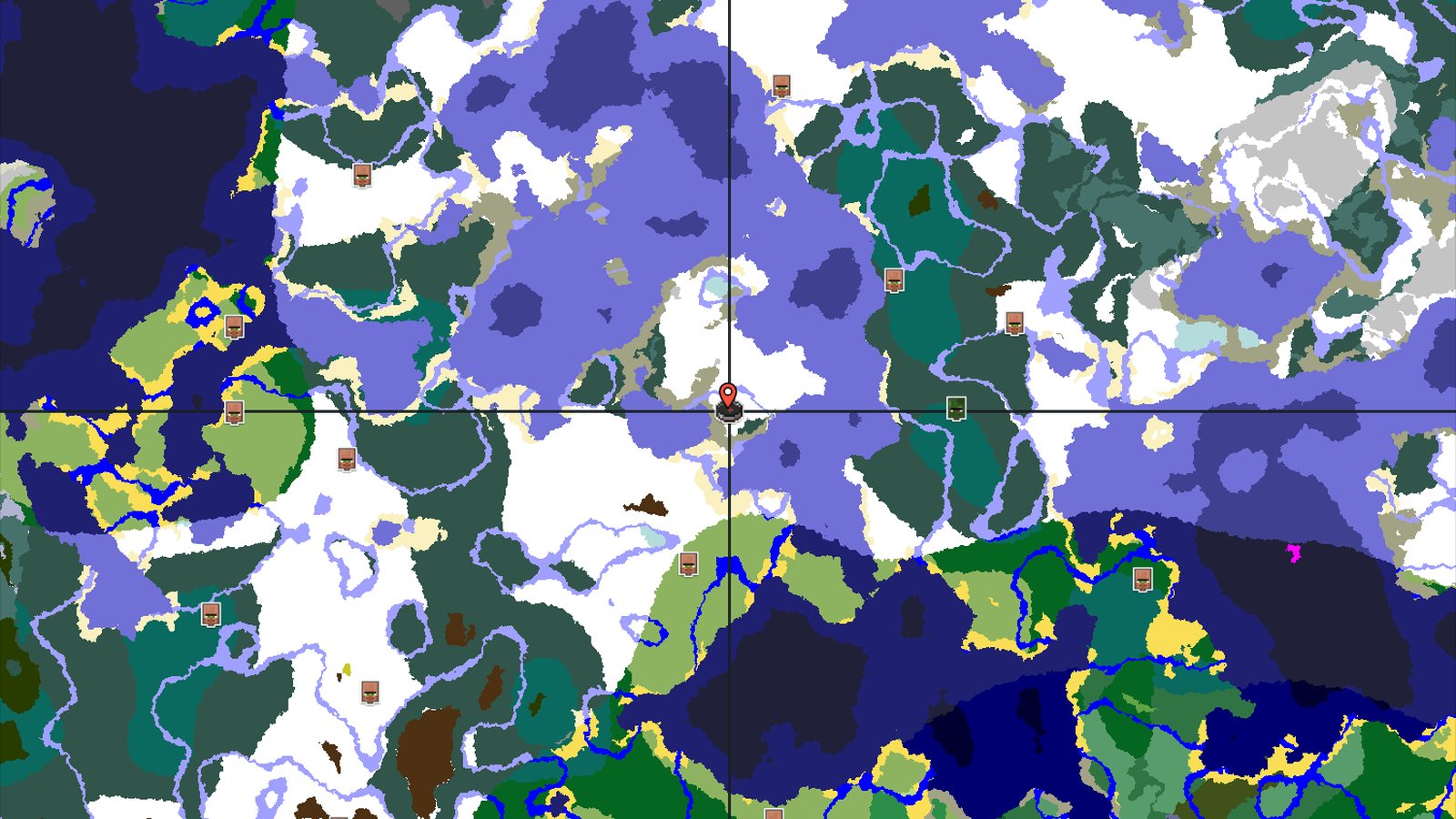 Snowy Plains Spawn With Trial Chambers Nearby — Minecraft seed preview
