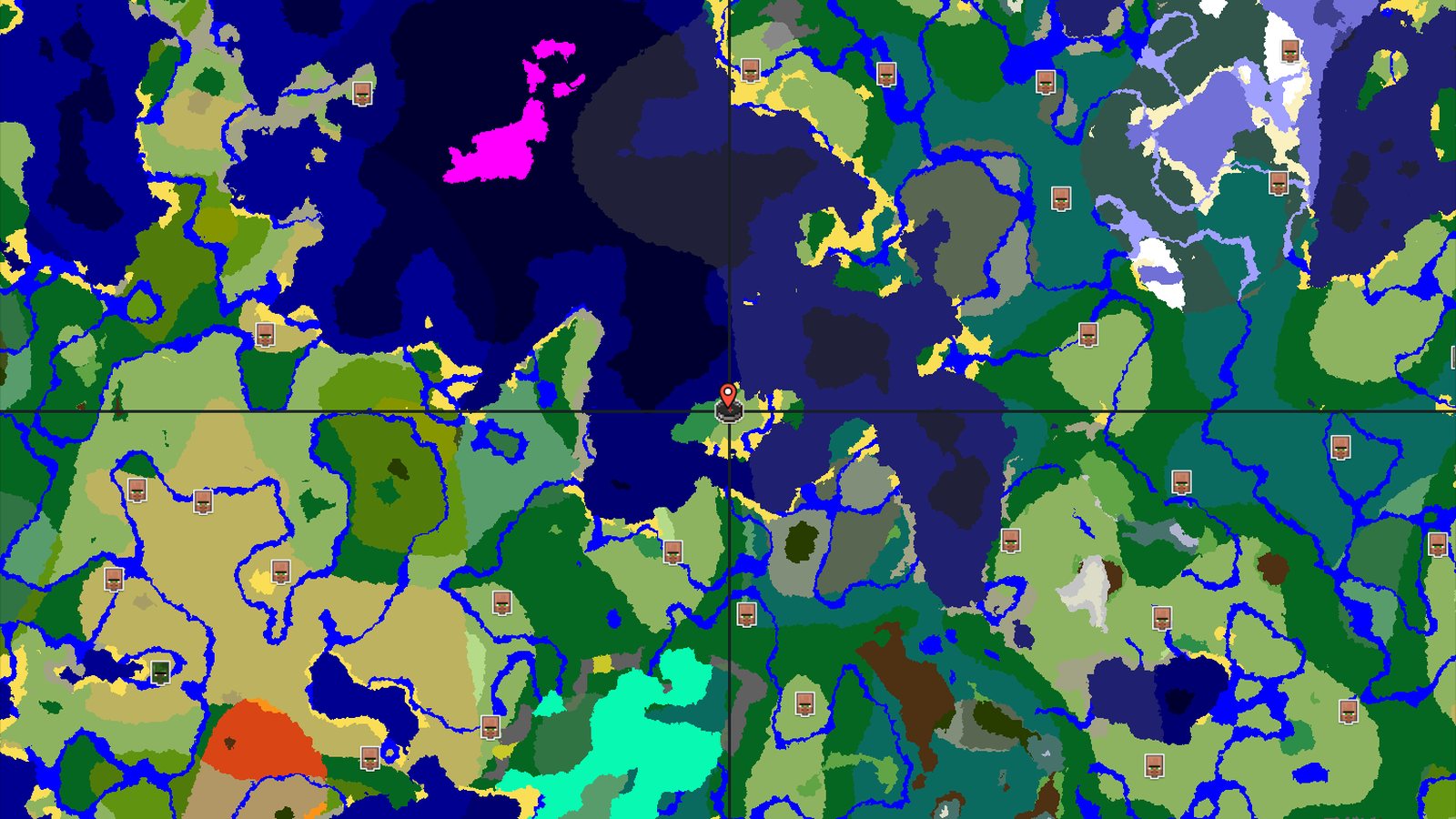 Ocean Island Start with Nearby Portal and Trial Chambers — Minecraft seed preview