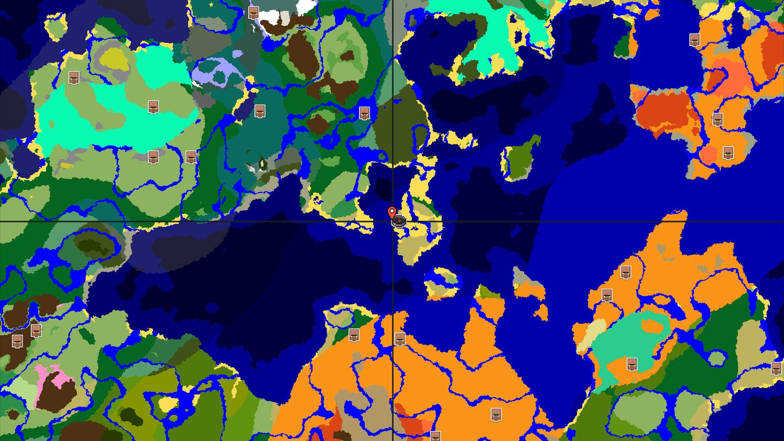 Savanna Coastal Spawn with Nearby Trial Chambers — Minecraft seed preview