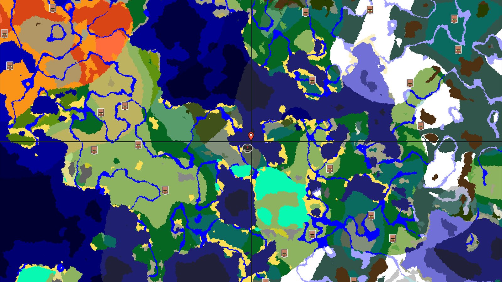 Taiga Island Spawn with Nearby Trial Chambers — Minecraft seed preview