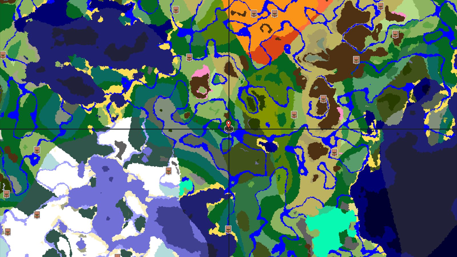 Forest Spawn with Nearby Trial Chambers — Minecraft seed preview
