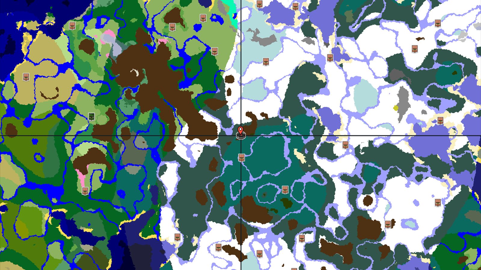 Taiga Spawn with Close Village and Trial Chambers — Minecraft seed preview