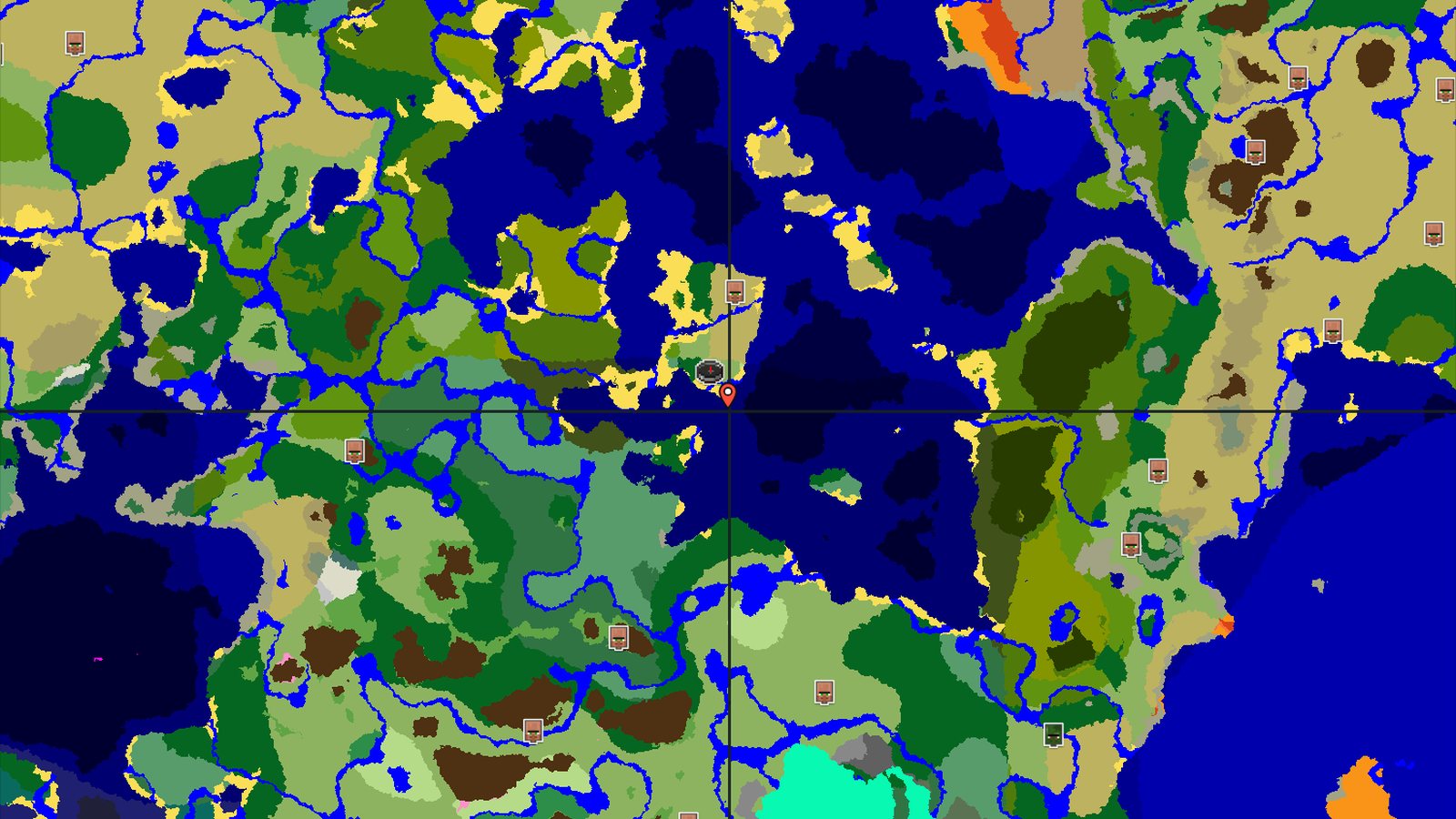 Island Village with a Shipwreck Near Spawn — Minecraft seed preview