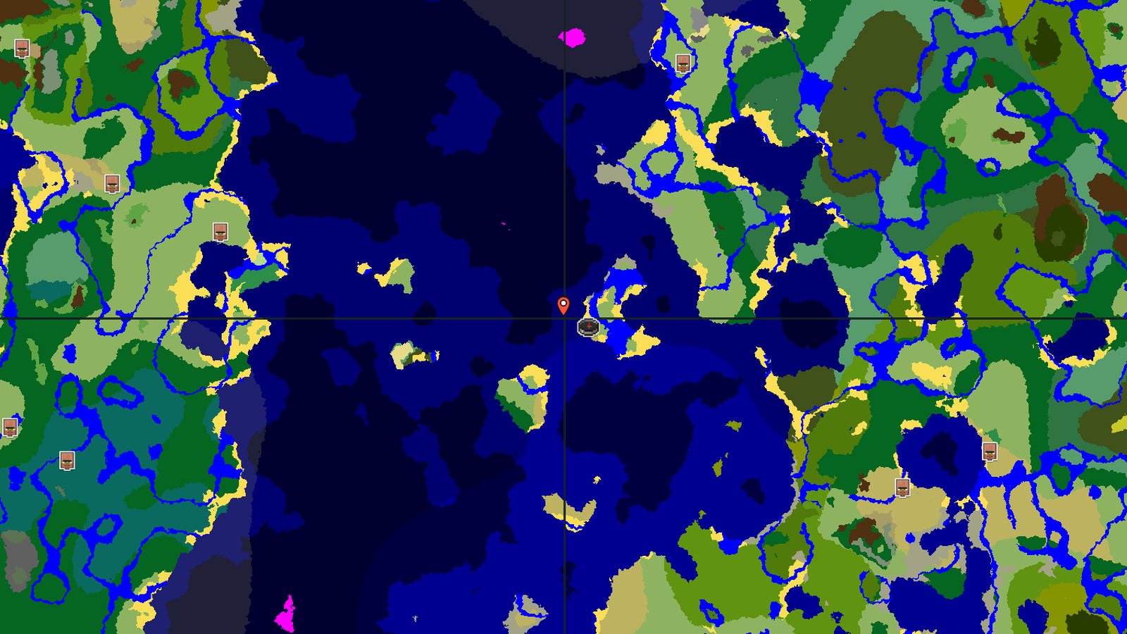Plains Island with Trial Chambers — Minecraft seed preview