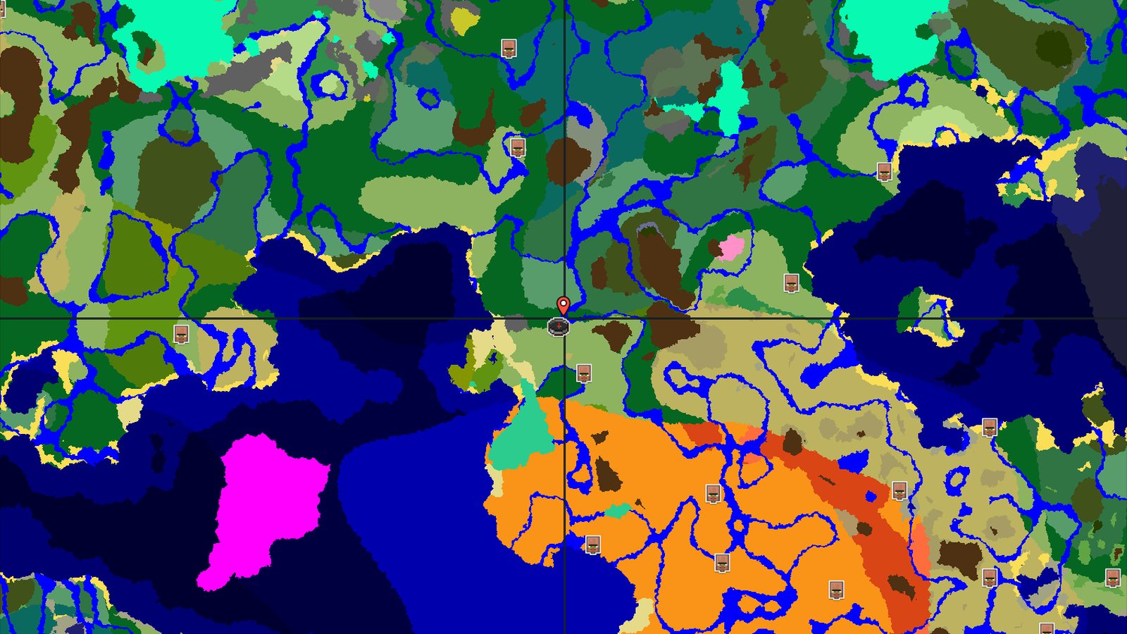 A Quiet Plains Start with Distant Desert and Jungles — Minecraft seed preview