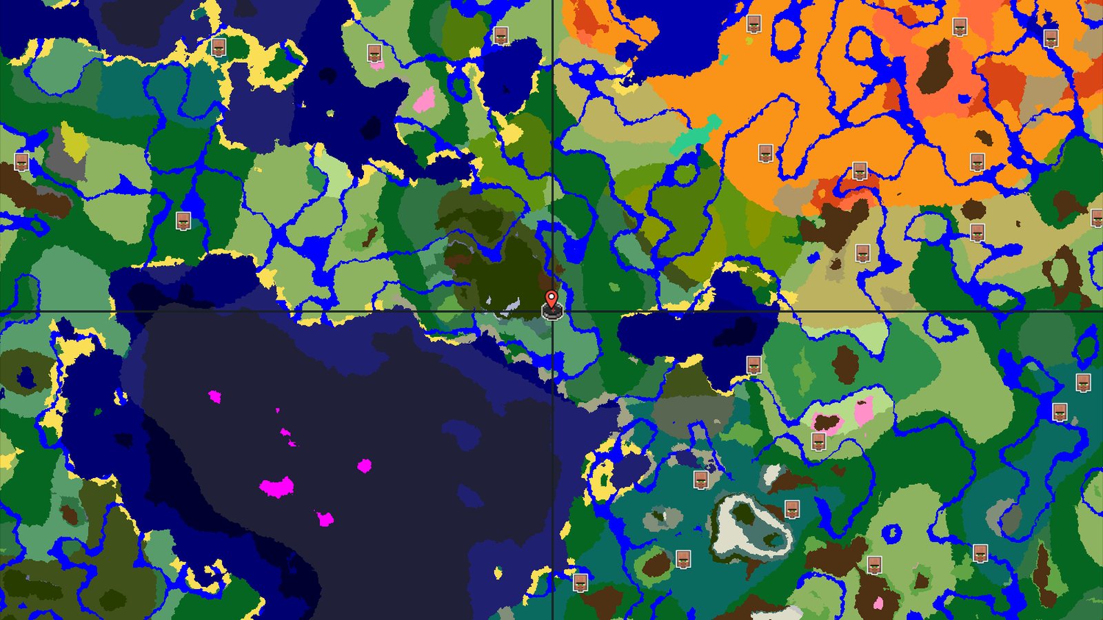 Ancient City Next to a Frozen Peaks Mountain — Minecraft seed preview