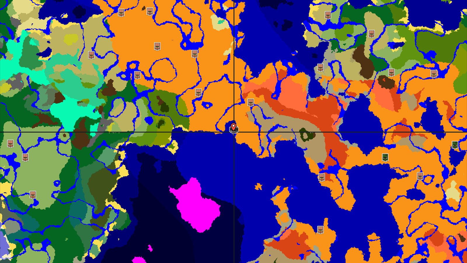 Desert Spawn with Nearby Trial Chambers — Minecraft seed preview