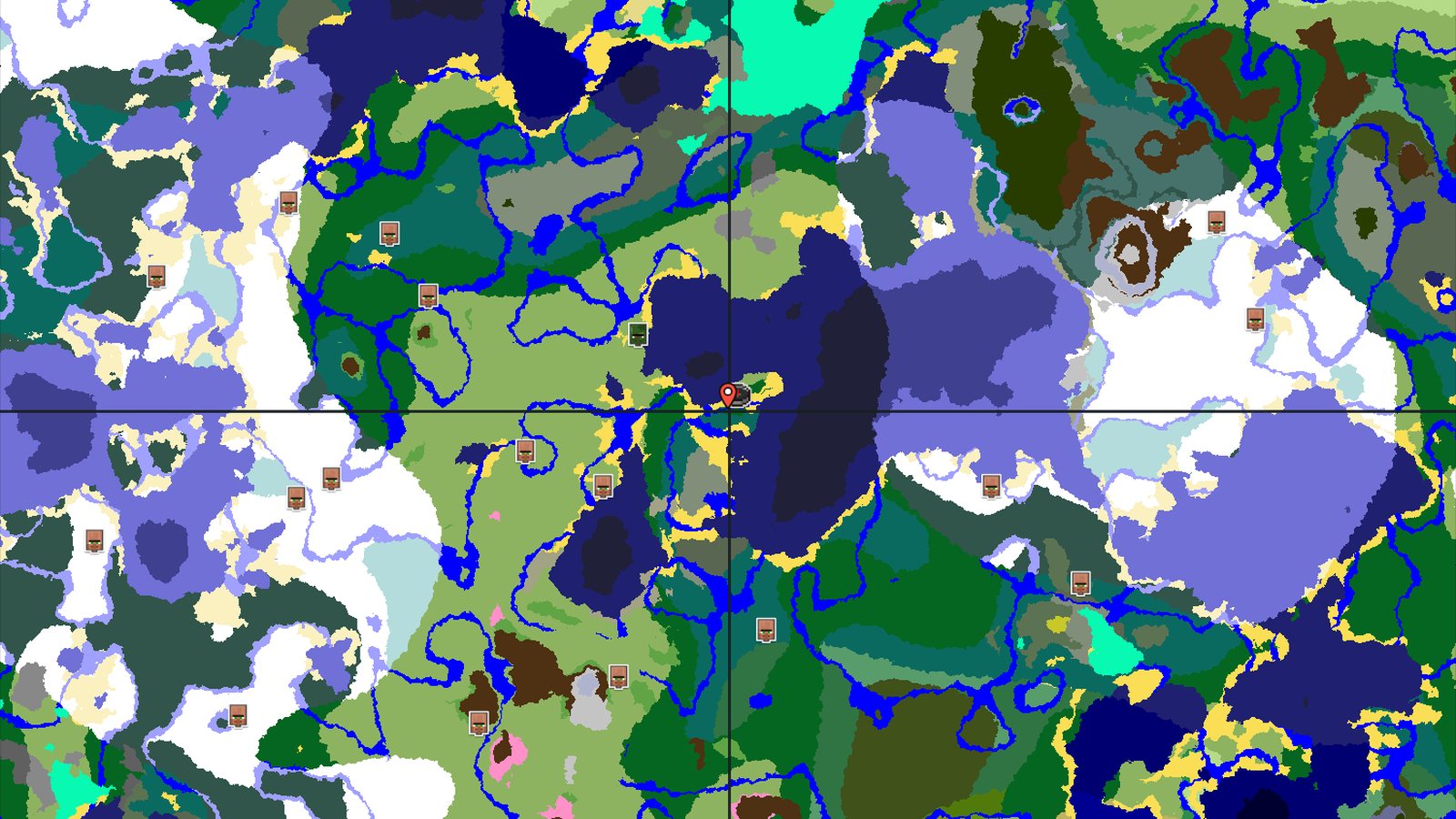 Forest Spawn with a Nearby Trial Chambers — Minecraft seed preview