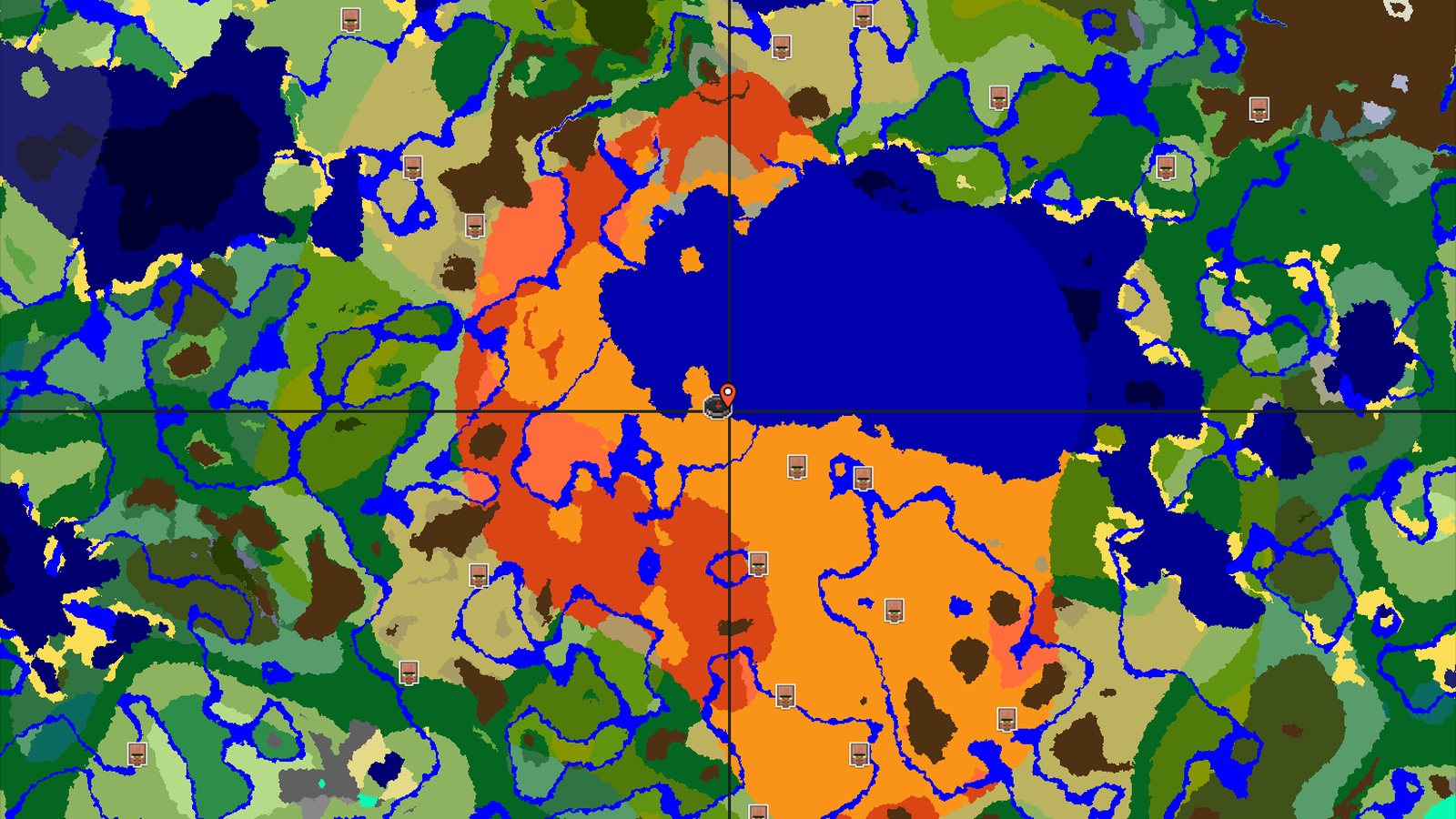 Desert Spawn with Nearby Trial Chambers — Minecraft seed preview