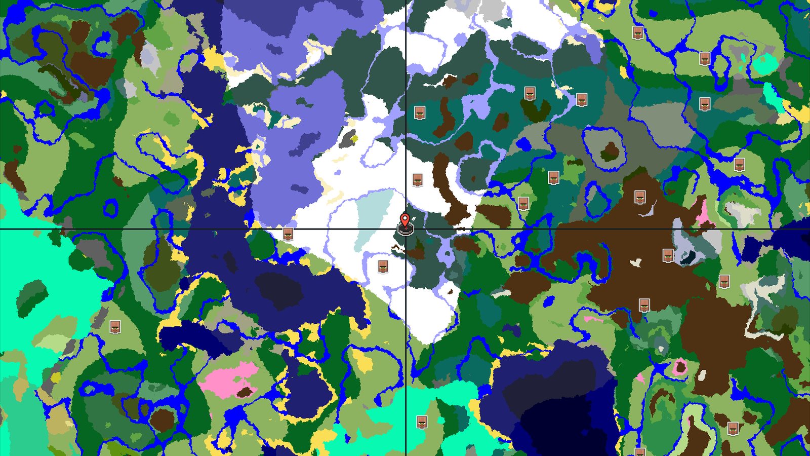 Ice Spikes Near Spawn in a Snowy World — Minecraft seed preview