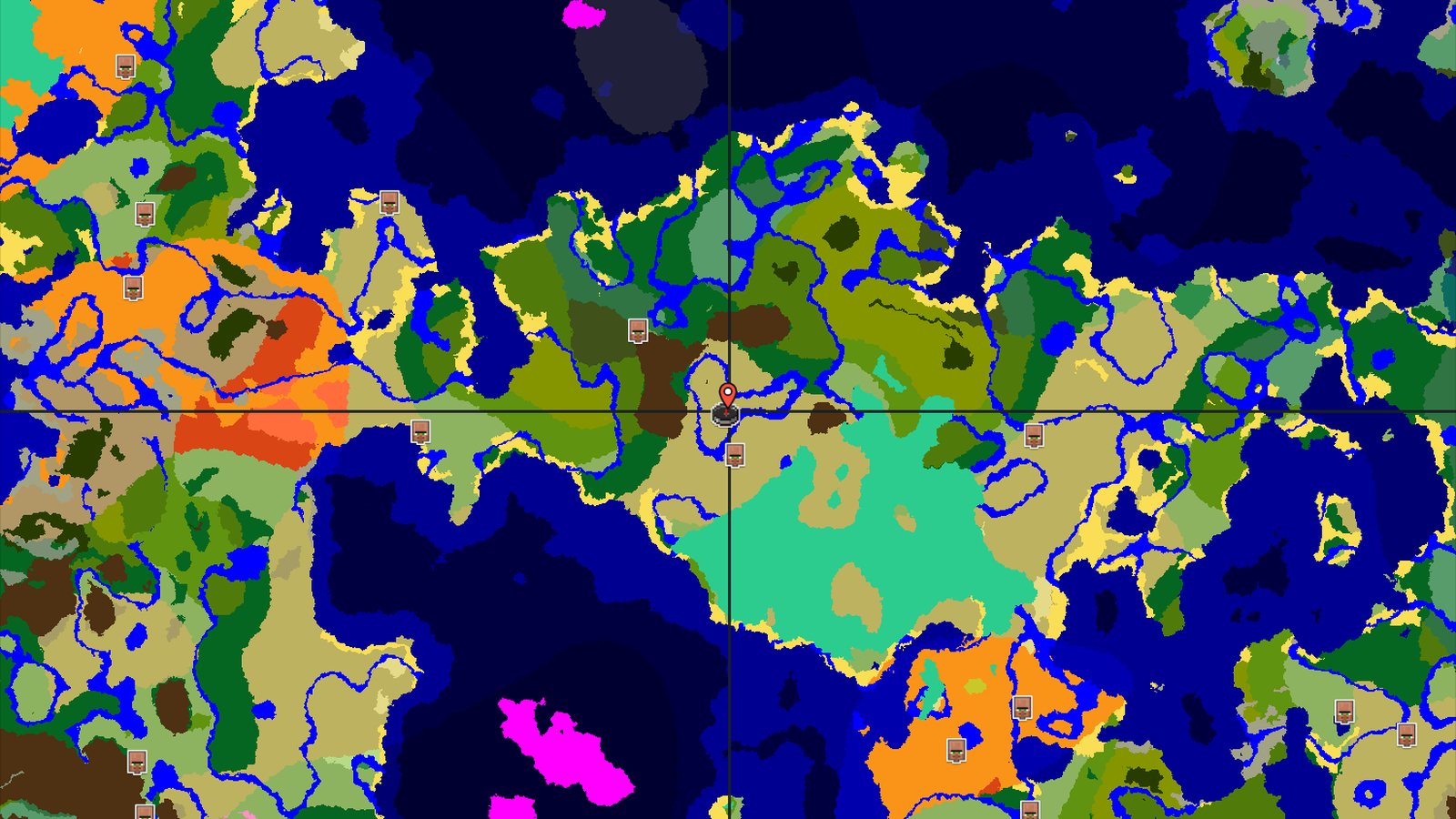 Savanna Spawn With Blacksmith Village Nearby — Minecraft seed preview