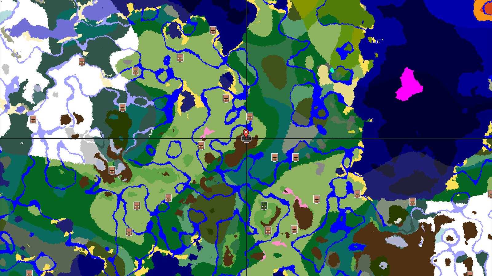 A Modest Meadow Start With Nearby Cherry Grove — Minecraft seed preview