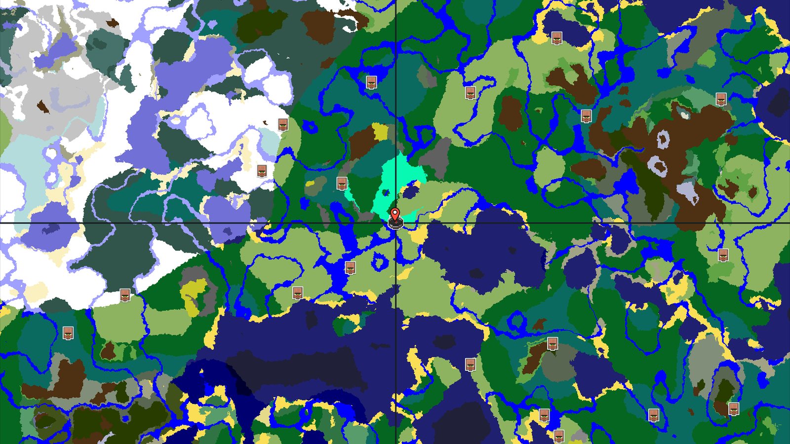 Village at Spawn with Trial Chambers Nearby — Minecraft seed preview