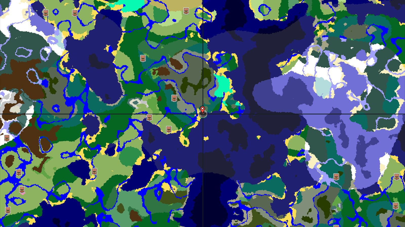 A Taiga Spawn with an Immediate Village — Minecraft seed preview