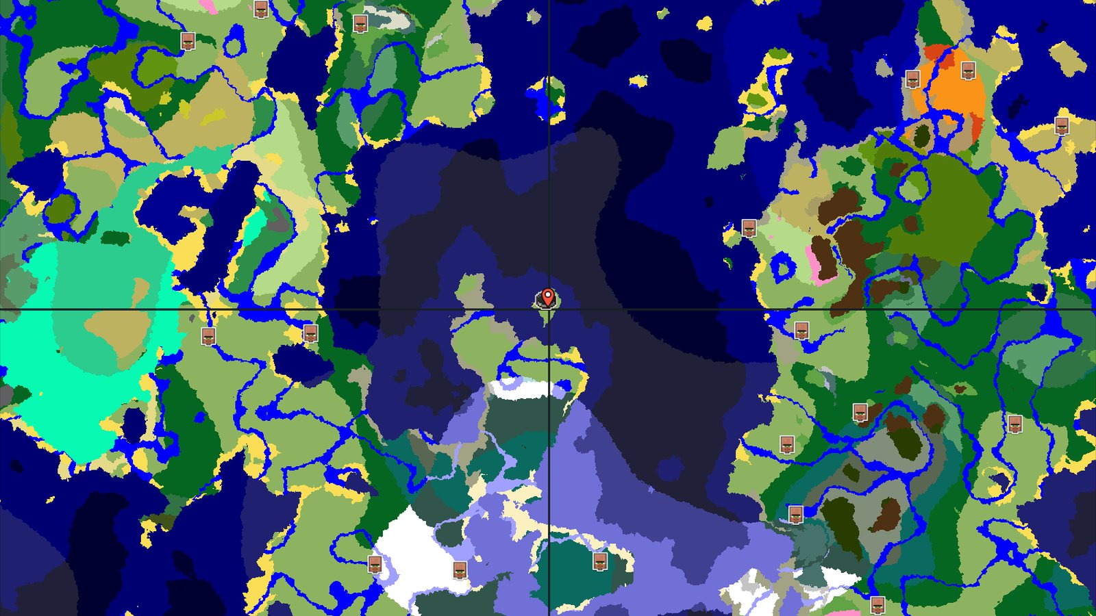 Deep Ocean Depths with a Nearby Trial Chambers — Minecraft seed preview