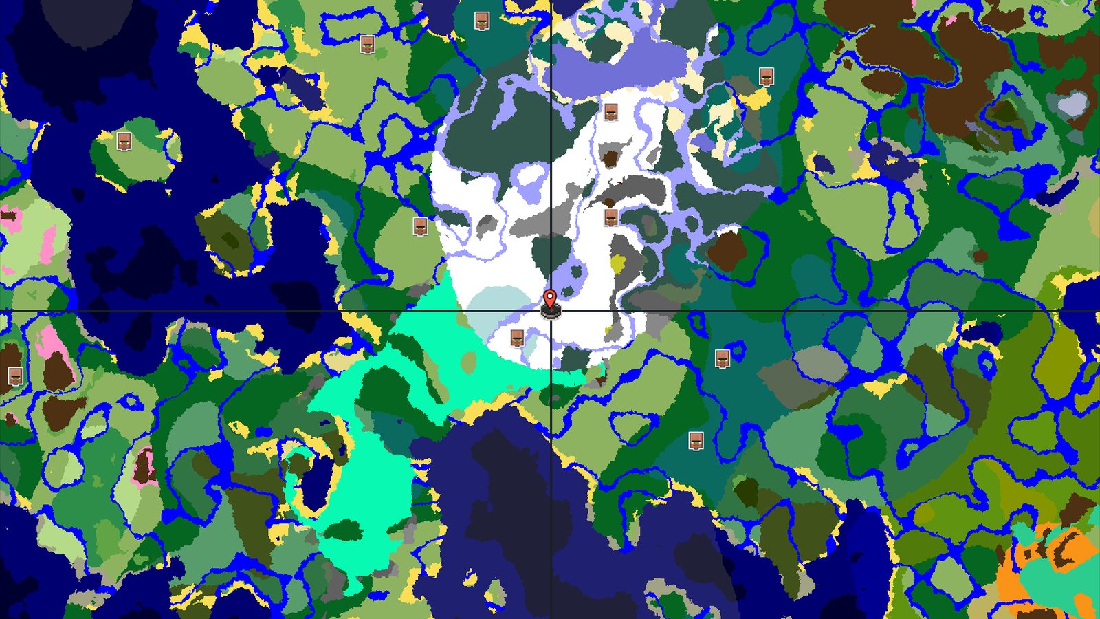 A Cold Start With Close Trials and a Distant Swamp — Minecraft seed preview