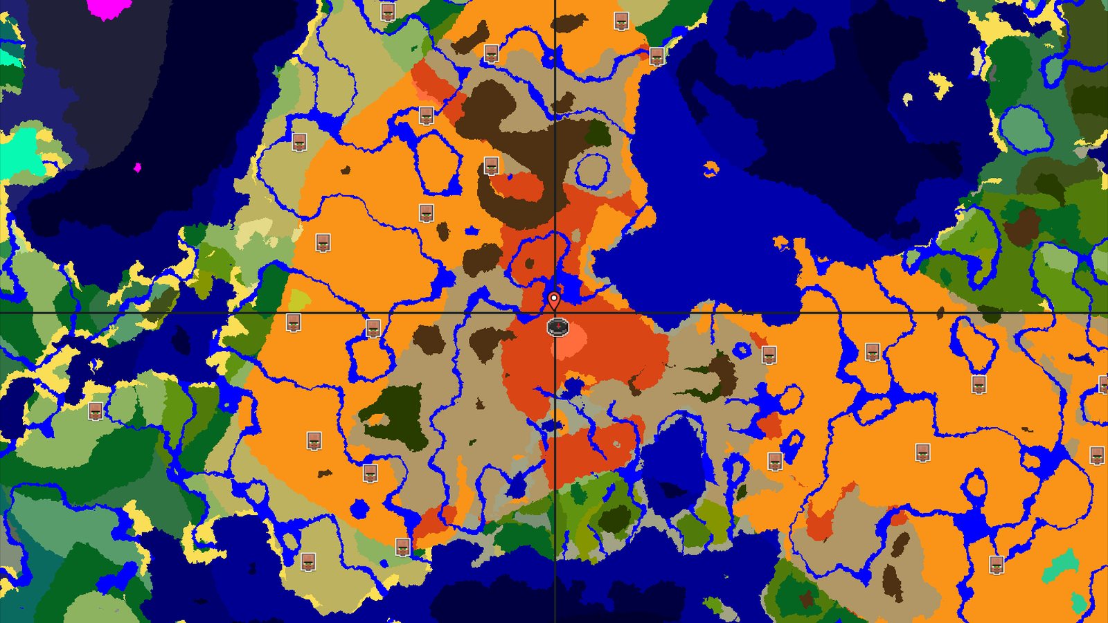 Eroded Badlands Spawn with Nearby Trial Chambers — Minecraft seed preview