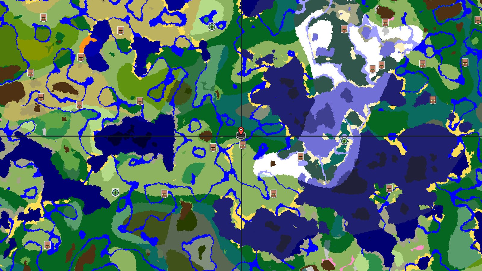 Forest Spawn Near Trial Chambers and Village — Minecraft seed preview
