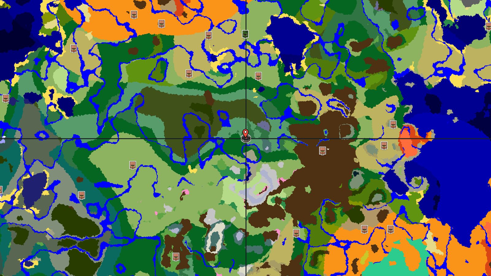 Spawn in Old Growth Birch Forest, Near Dark Forest — Minecraft seed preview