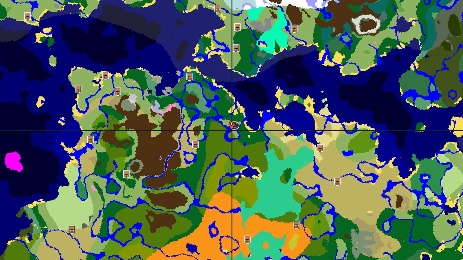 Jungle and Bamboo Spawn with Nearby Trial Chambers — Minecraft seed preview