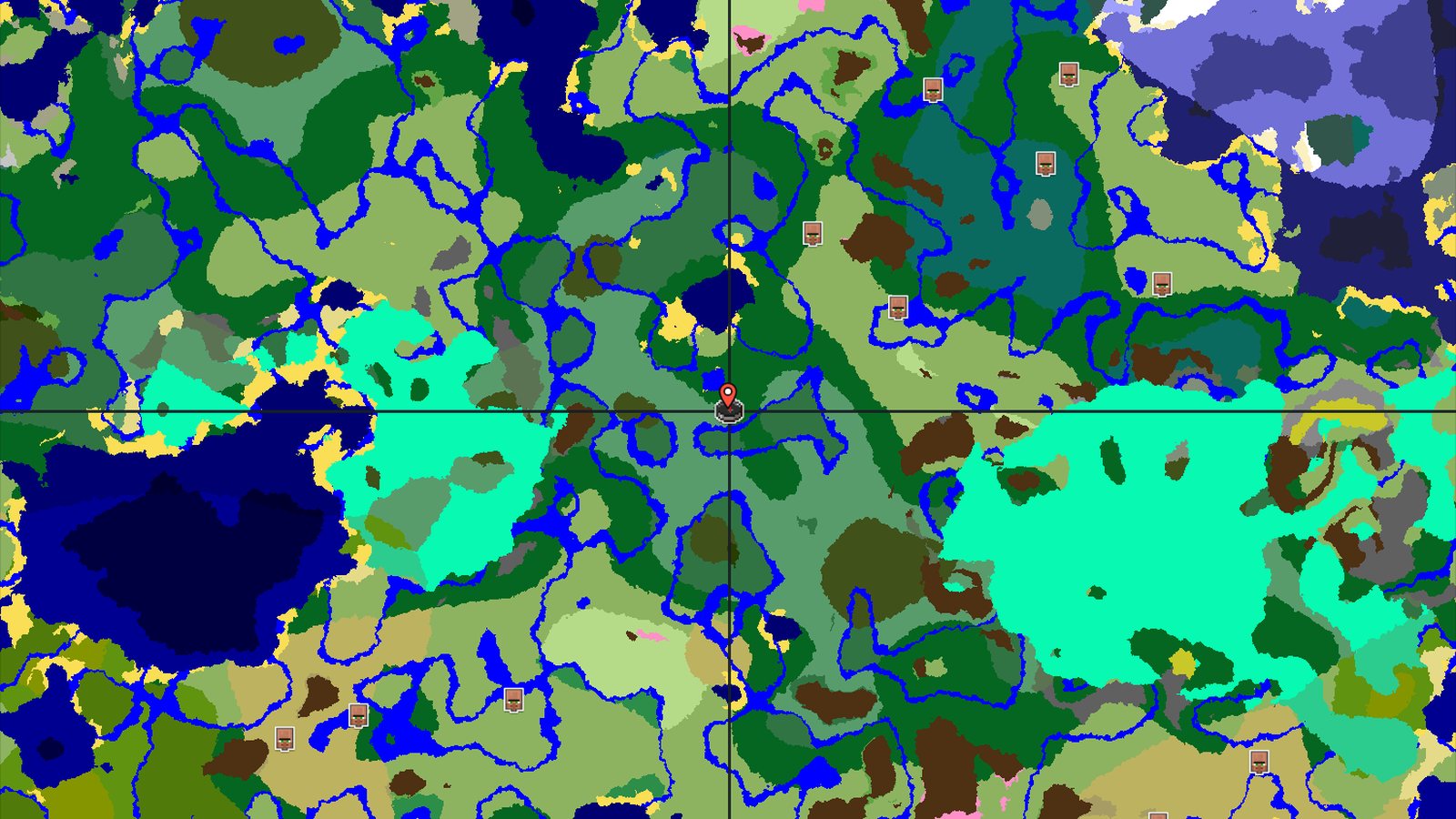 Forest Spawn with a Close Woodland Mansion — Minecraft seed preview