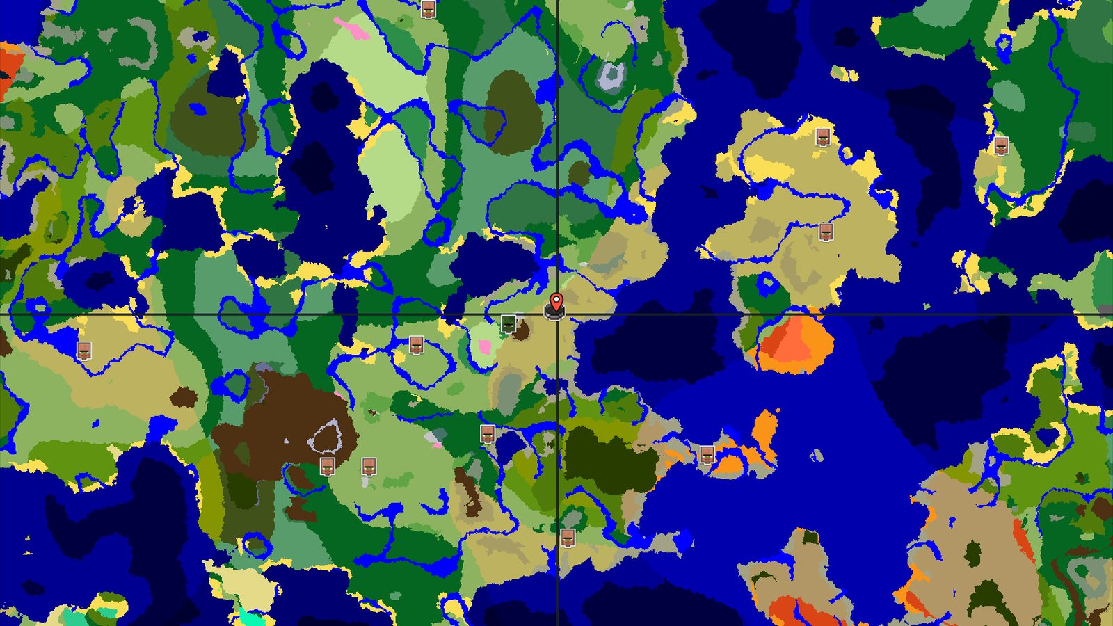 Savanna Zombie Village with a Nearby Lake — Minecraft seed preview