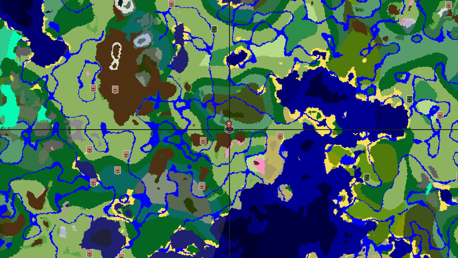 Cherry Grove and Dripstone Caves Near Spawn — Minecraft seed preview