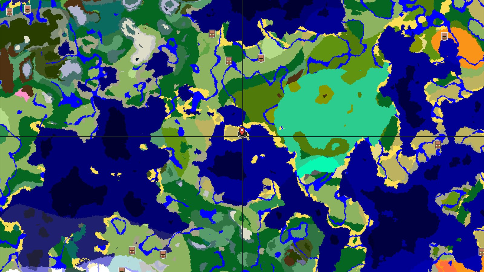 Savanna Spawn with Lush Caves Below — Minecraft seed preview
