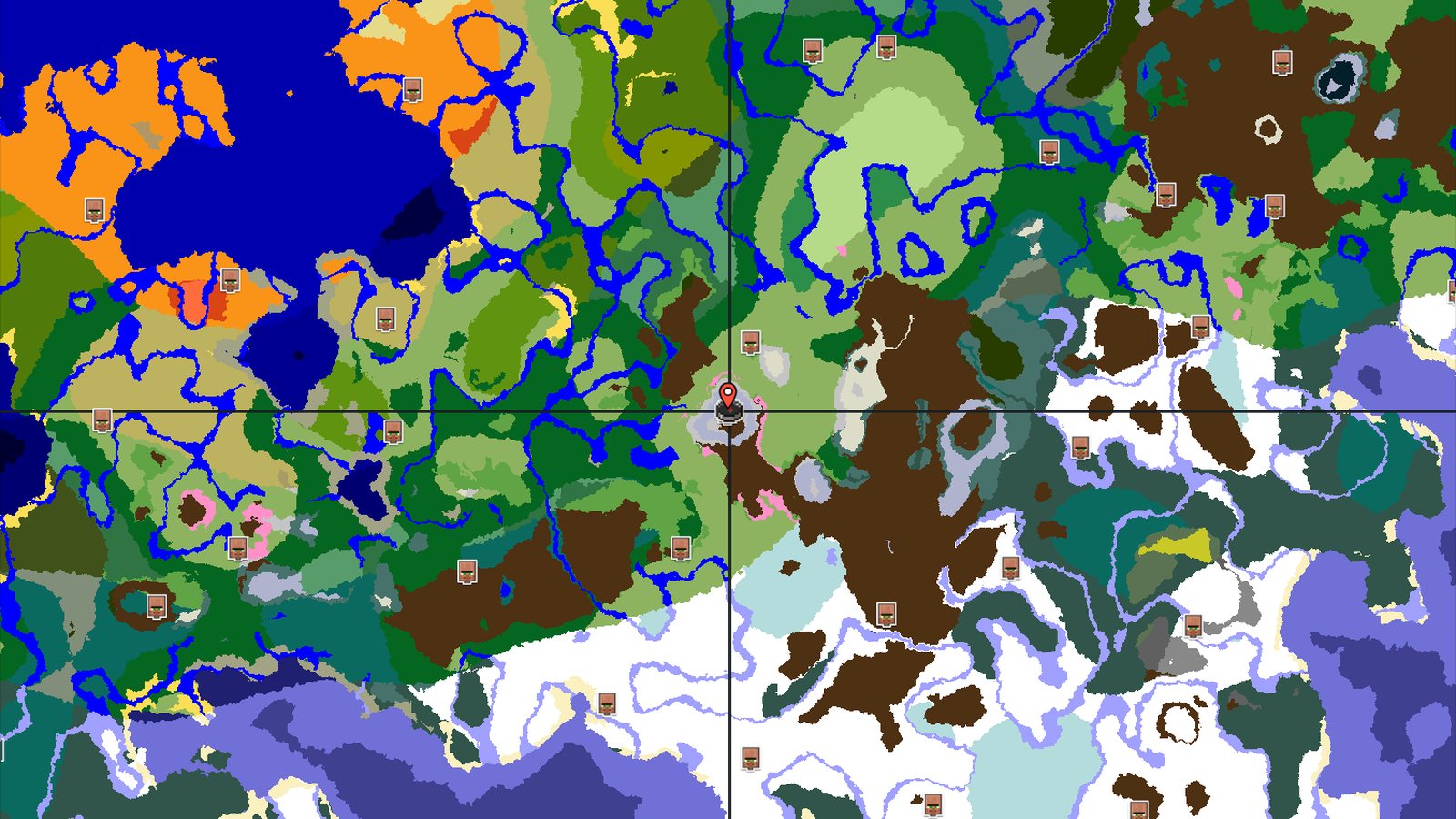 Spawn in Sunflowers, Explore Nearby Mountains and Valleys — Minecraft seed preview