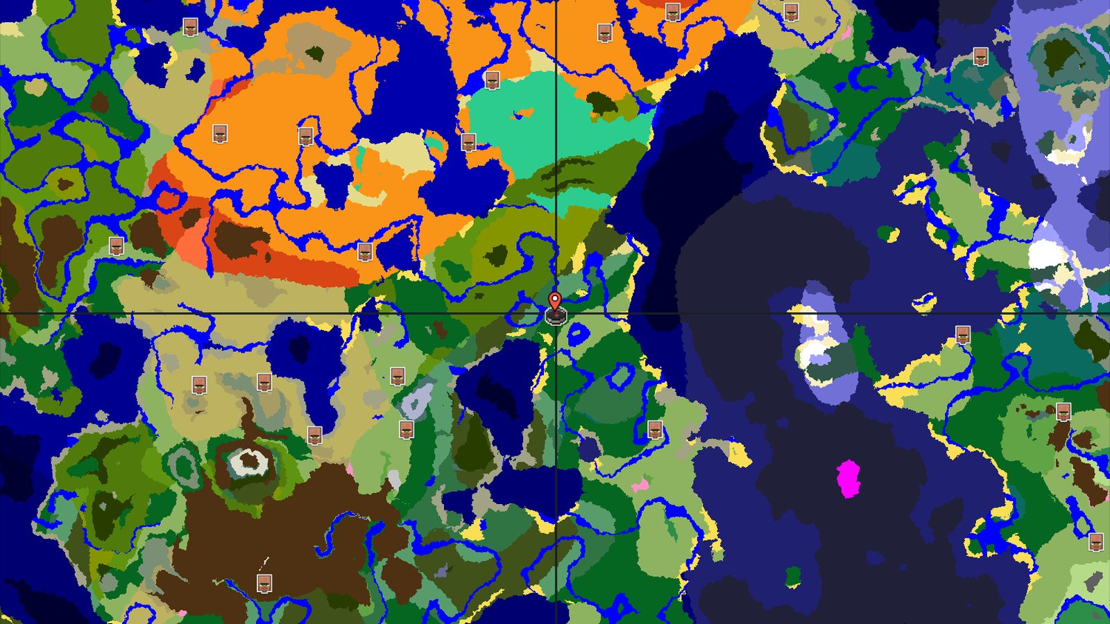 Forest Spawn with Nearby Ancient City and Jungles — Minecraft seed preview