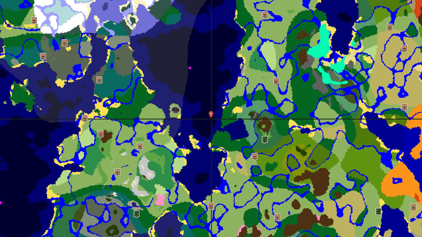 Spawn in Plains with a Nearby Trail Chambers — Minecraft seed preview