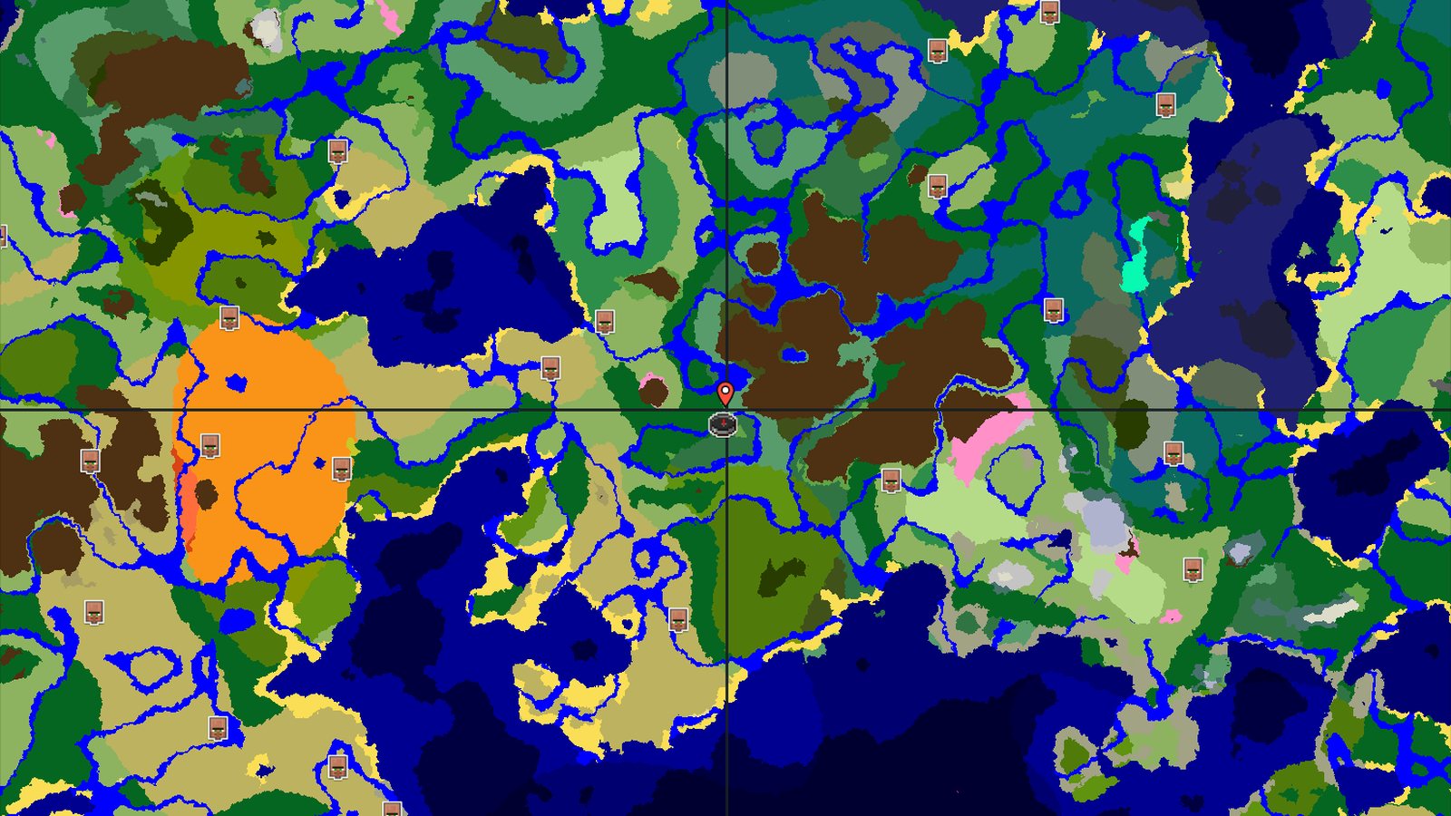 Birch Forest Spawn with Nearby Cherry Grove — Minecraft seed preview