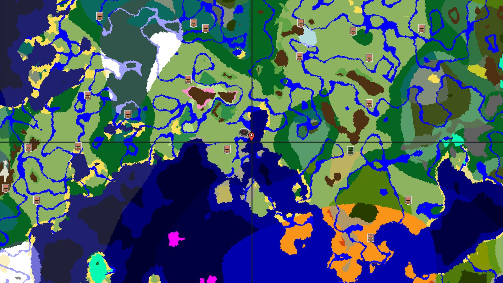 A Quiet Start with Nearby Underground Treasures — Minecraft seed preview