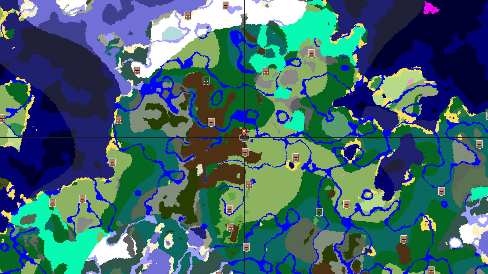 Plains Spawn Near Mineshaft and Trial Chambers — Minecraft seed preview
