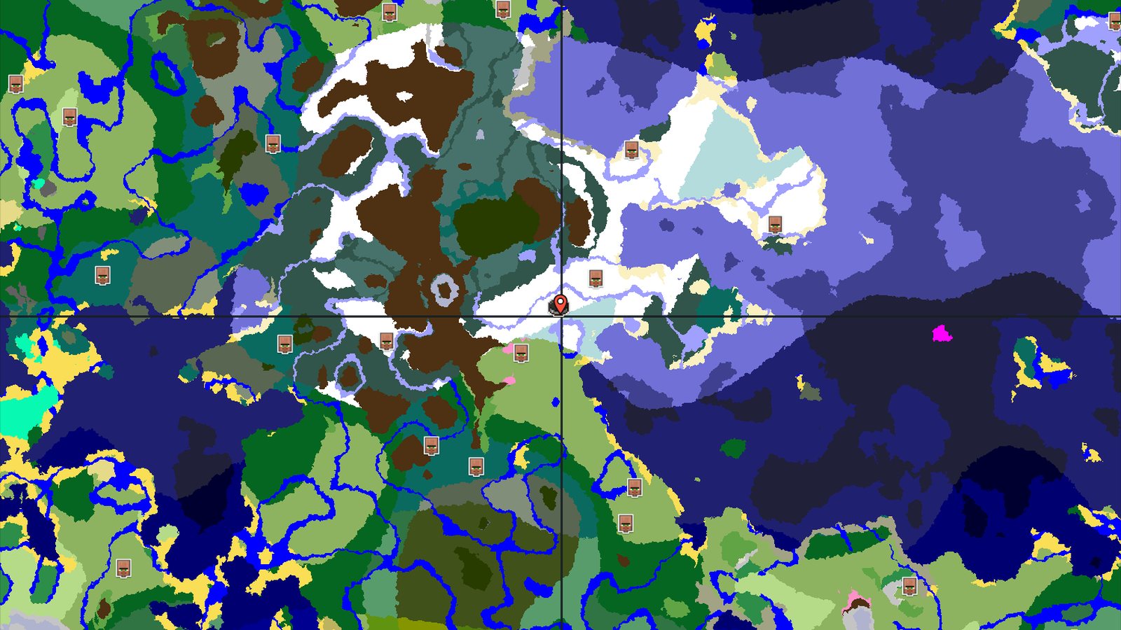 Spawn in Snowy Plains Near an Ancient City — Minecraft seed preview