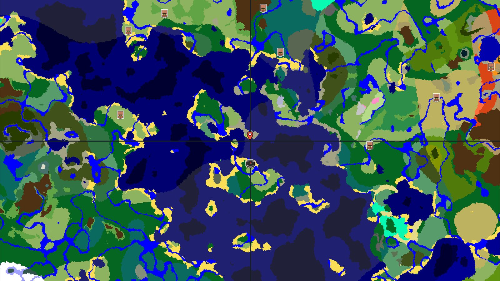 Ocean Islands and Trial Chambers Near Spawn — Minecraft seed preview