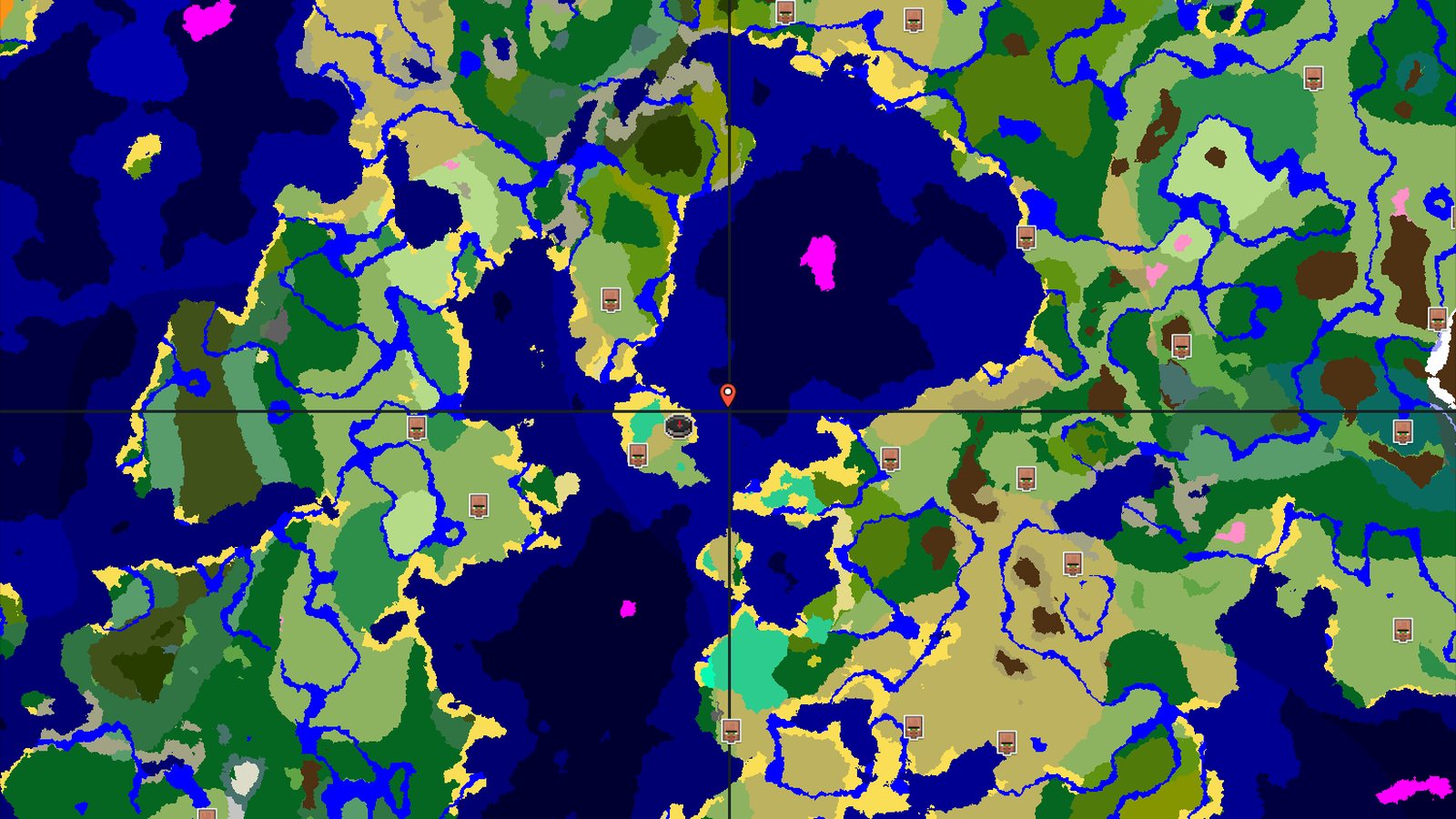 Mangrove Spawn with a Village and Trial Chambers Nearby — Minecraft seed preview