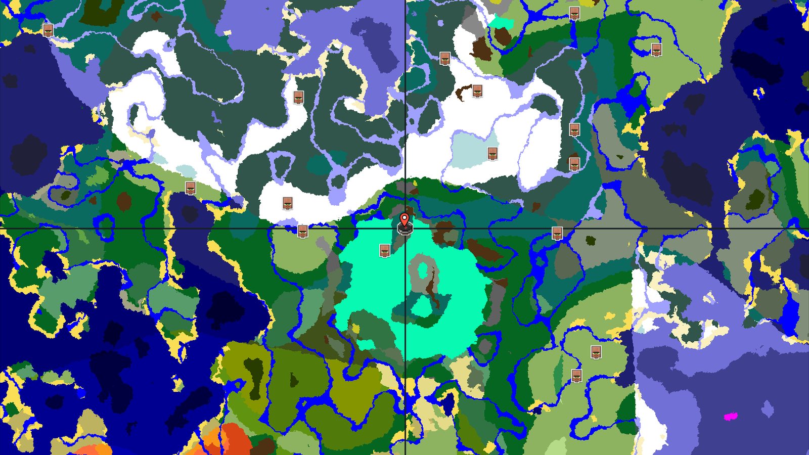 Trial Chambers and Lush Caves Near Taiga Spawn — Minecraft seed preview