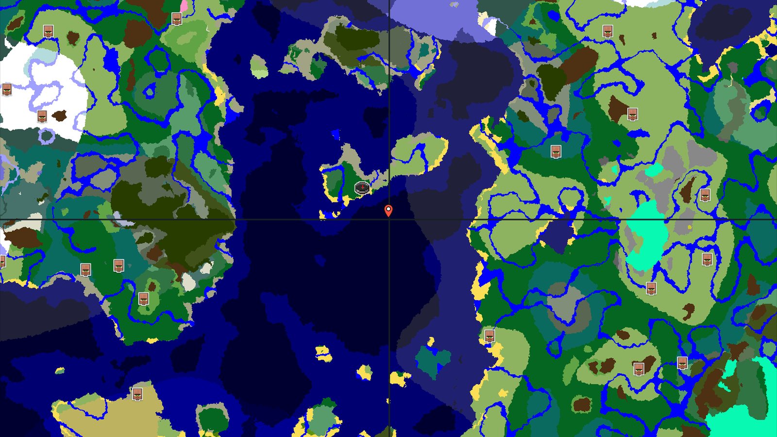 Forest Island Spawn Near Trial Chambers — Minecraft seed preview