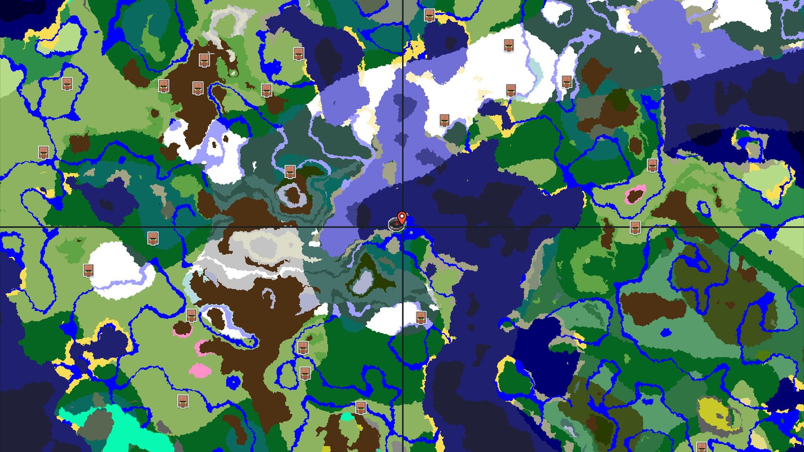 Taiga Spawn with Close Ancient City and Cold Oceans — Minecraft seed preview