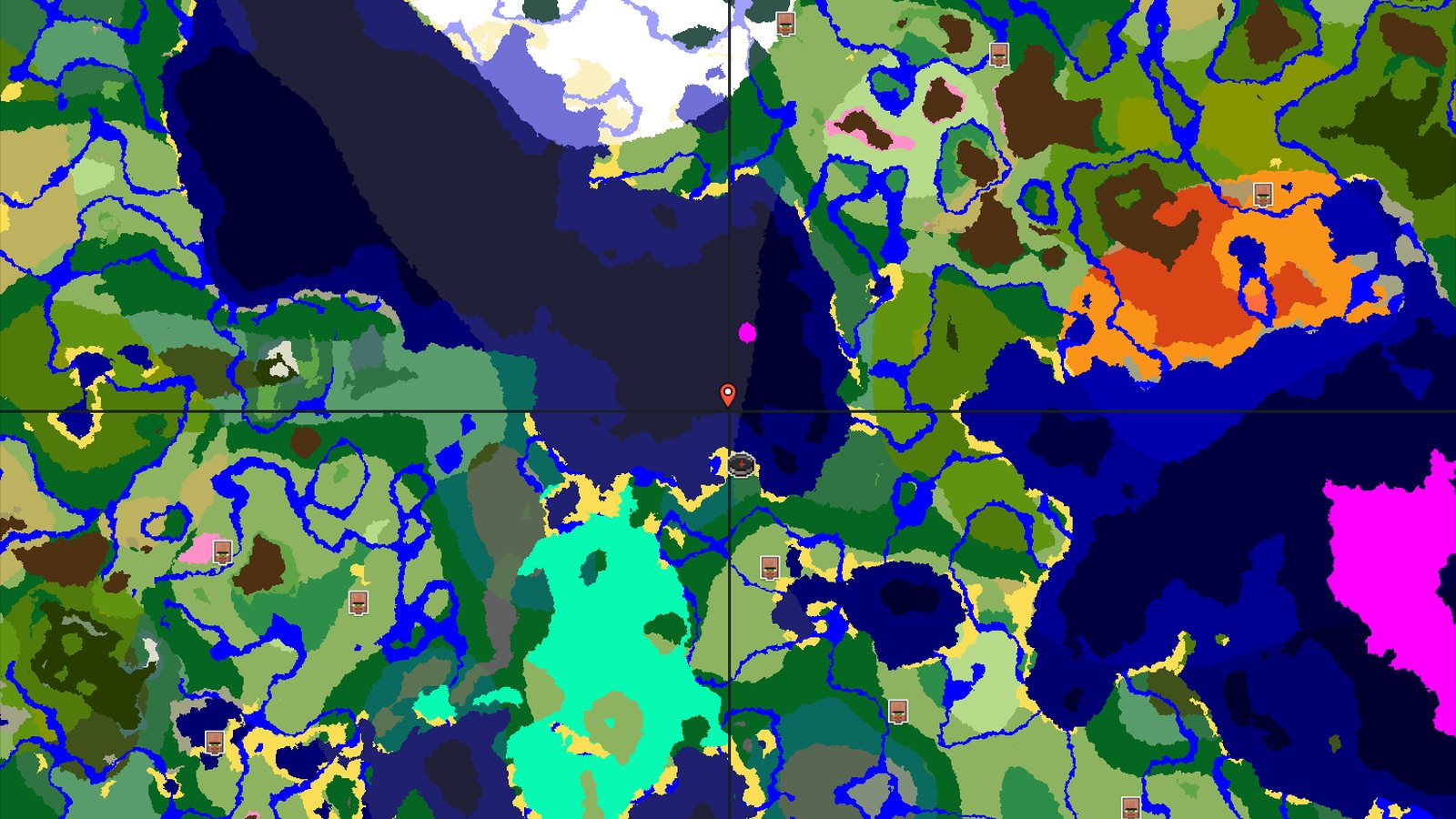 Trial Chambers and Mushroom Fields Near Spawn — Minecraft seed preview