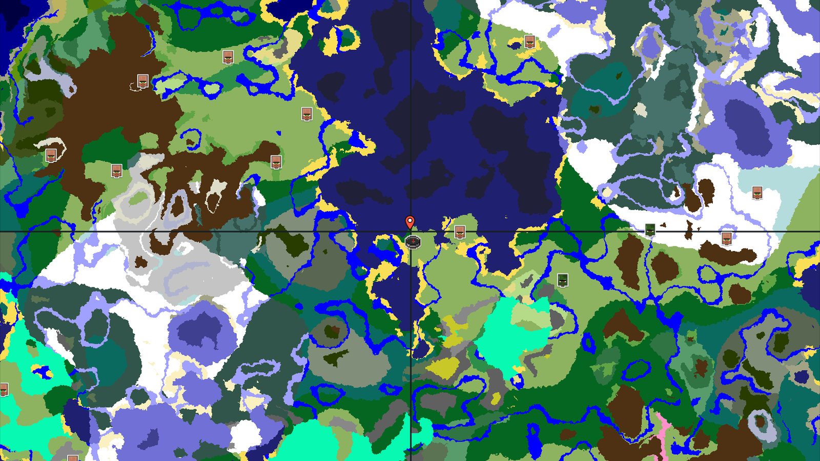 Plains Spawn with Nearby Trial Chambers — Minecraft seed preview