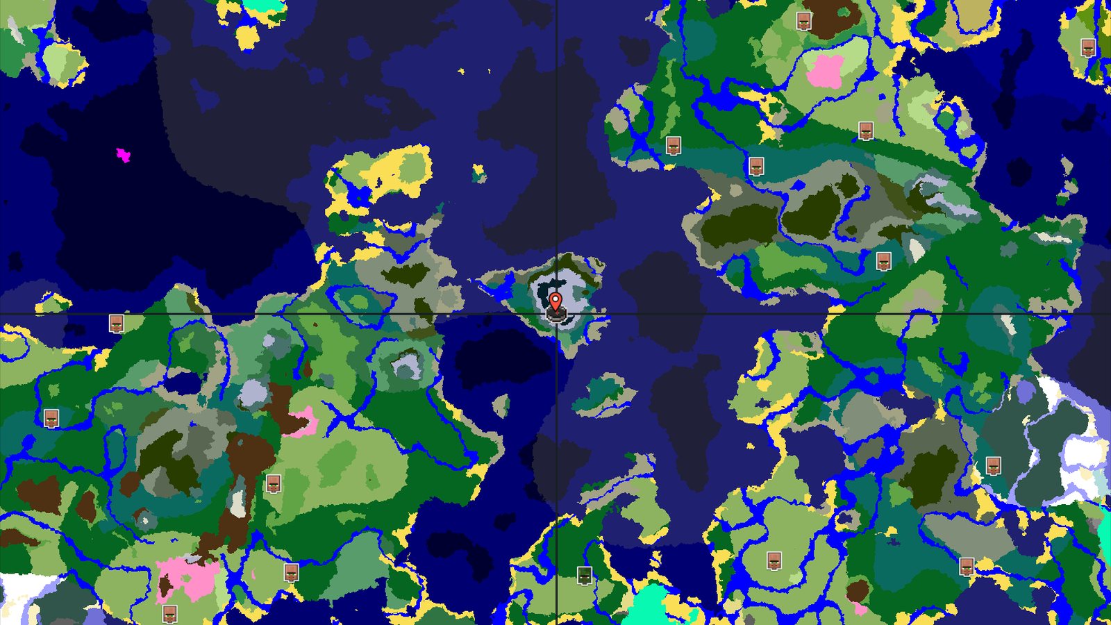 Frozen Peaks Spawn with a Close Ancient City — Minecraft seed preview