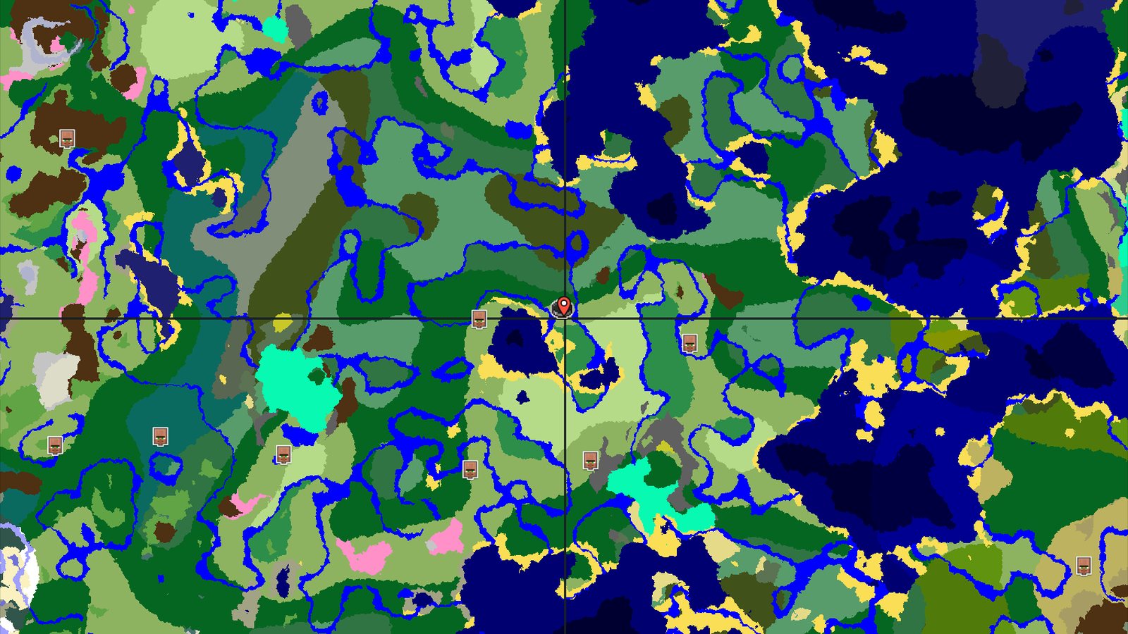 Flower Forest and Lush Caves Near a Plains Spawn — Minecraft seed preview