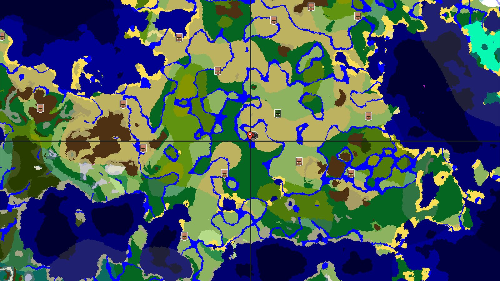 Savanna Spawn with Close Abandoned Village — Minecraft seed preview