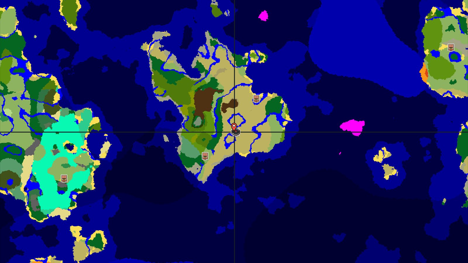 Savanna Start with a Village Just Steps Away — Minecraft seed preview