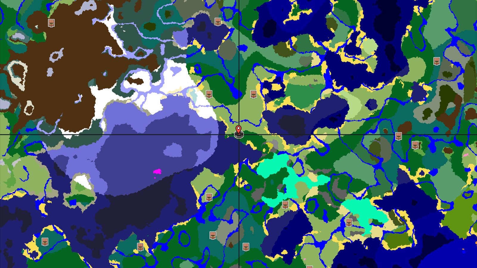 Forest Spawn with Nearby Buried Treasure and Trial Chambers — Minecraft seed preview