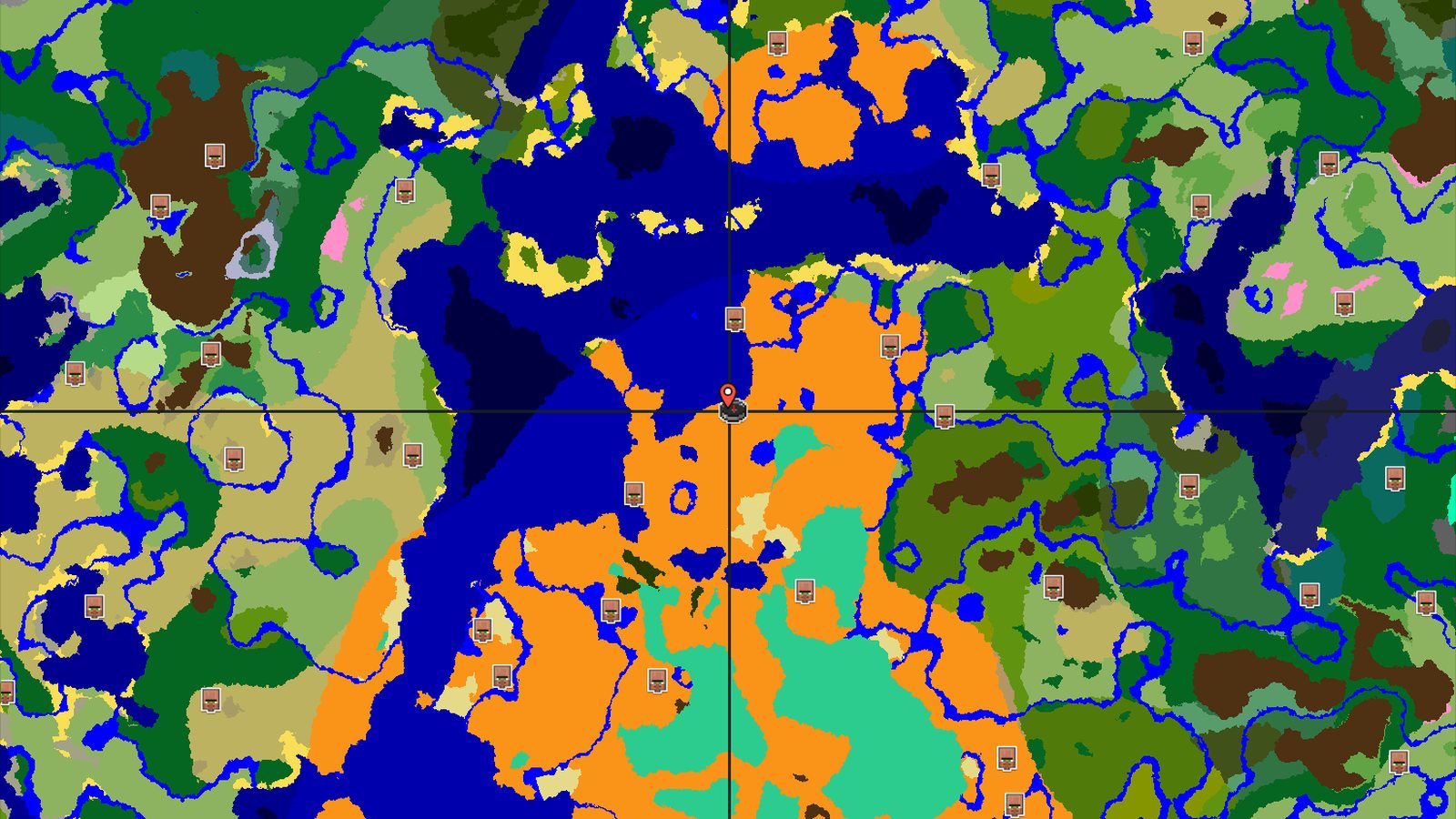 Desert Spawn with Nearby Mangrove Swamp and Trial Chambers — Minecraft seed preview