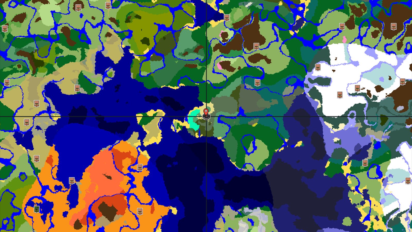 Windswept Savanna Spawn with a Woodland Mansion Nearby — Minecraft seed preview