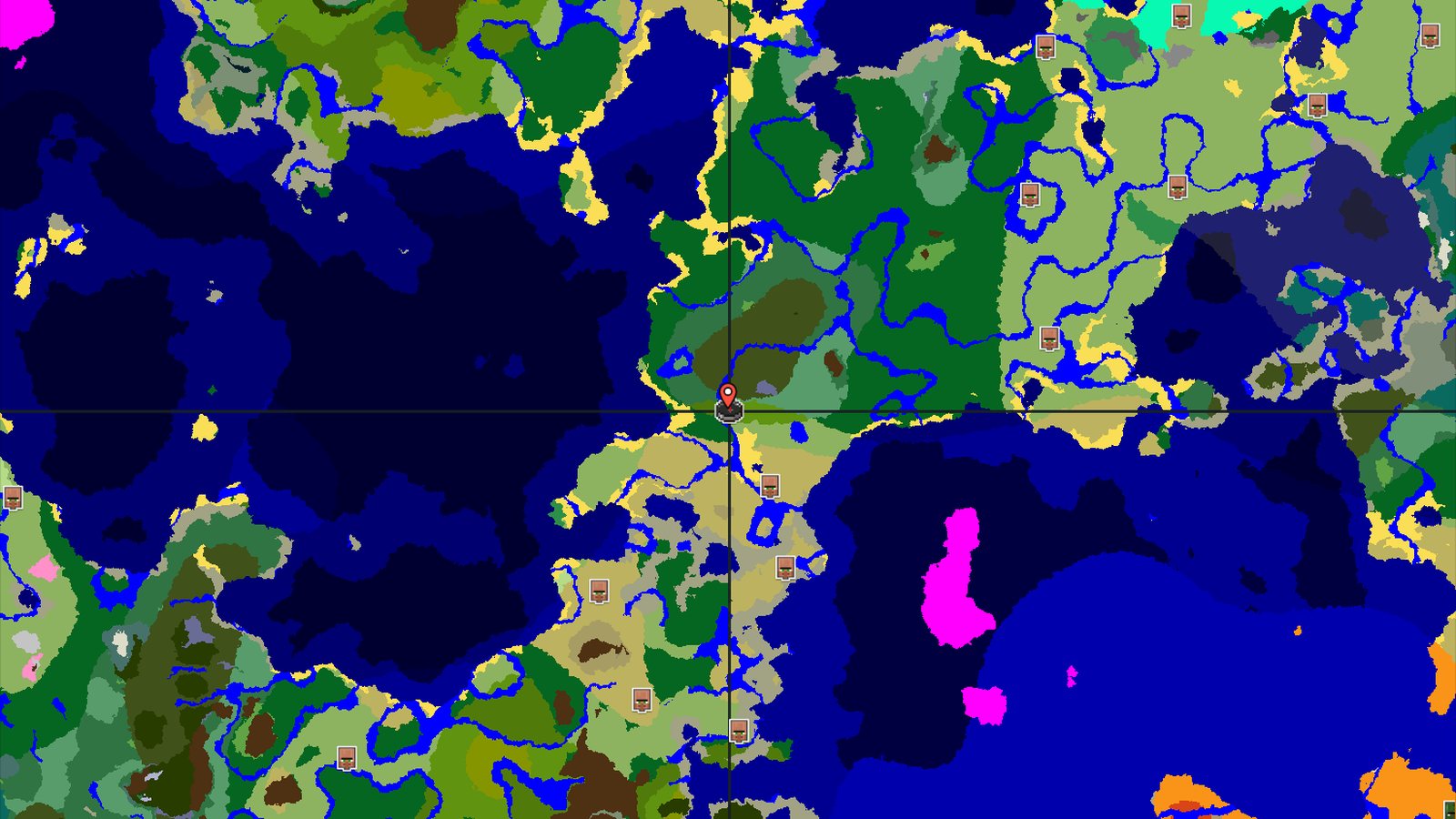 Pale Garden and Lush Caves Near Jungle Spawn — Minecraft seed preview